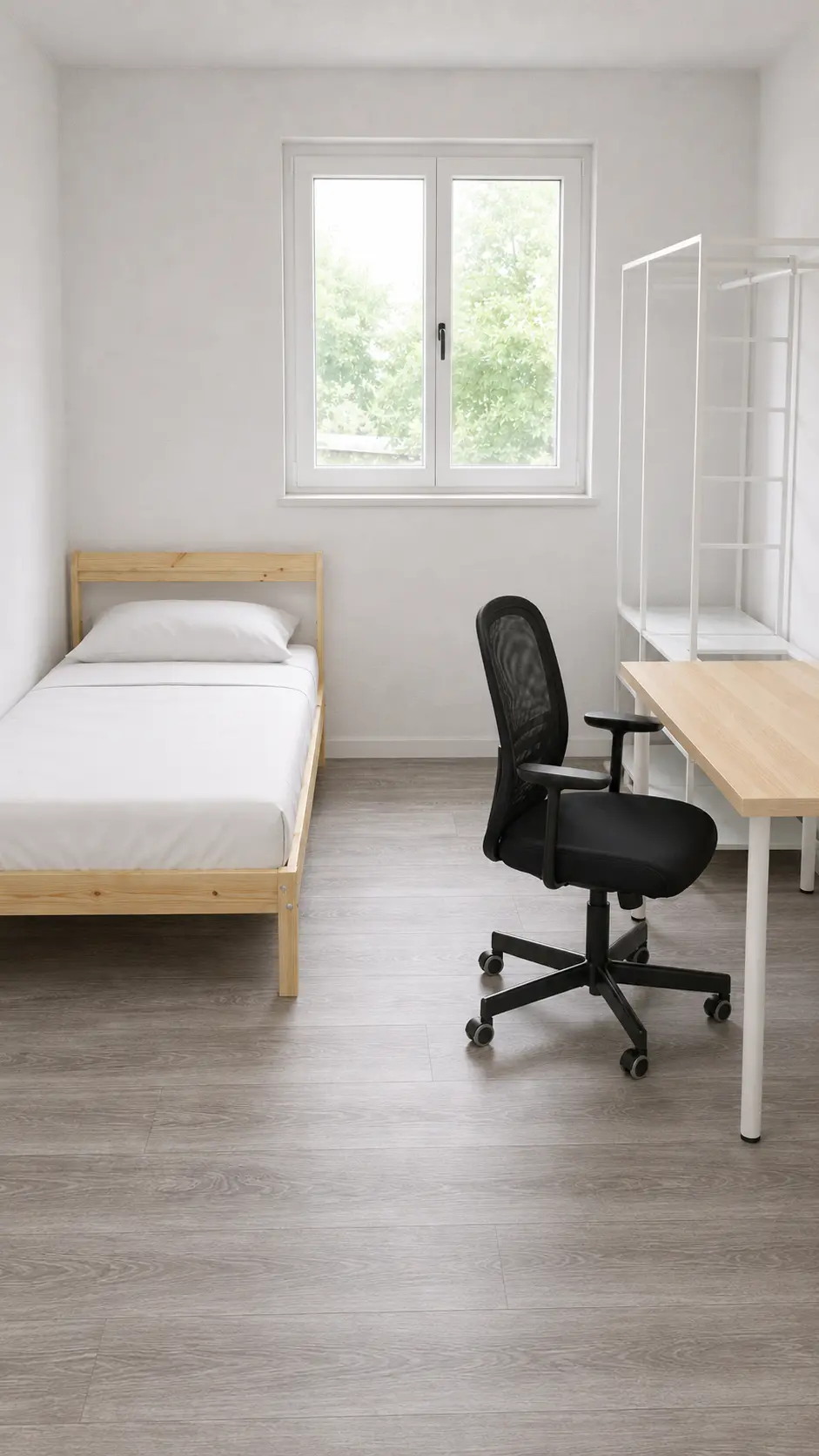 Beispielhaft möbliertes Zimmer 3